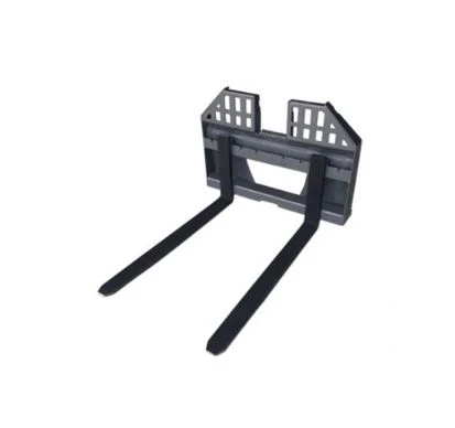 CID Pallet Forks Heavy Duty Walk Thru Frame For Skid Steer