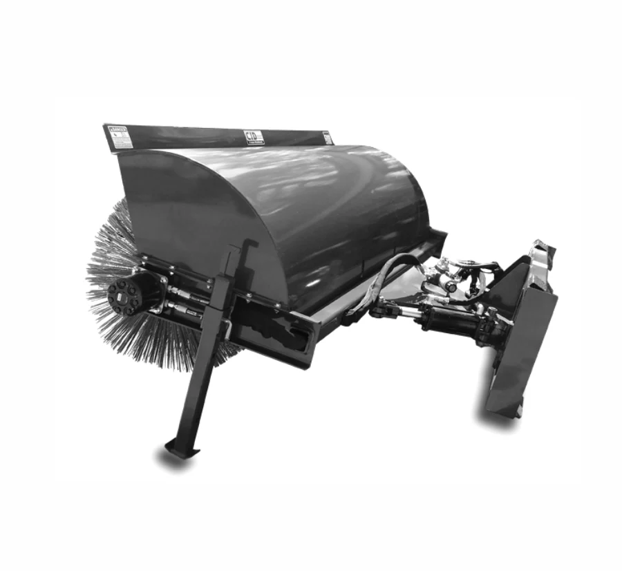 CID XD Angle Broom For Skid Steer - Image 2