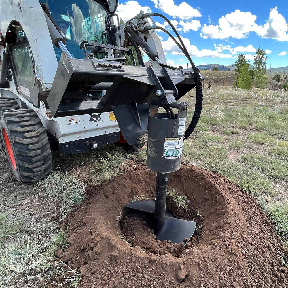 CID Xtreme Skid Steer Auger Attachment - Image 3