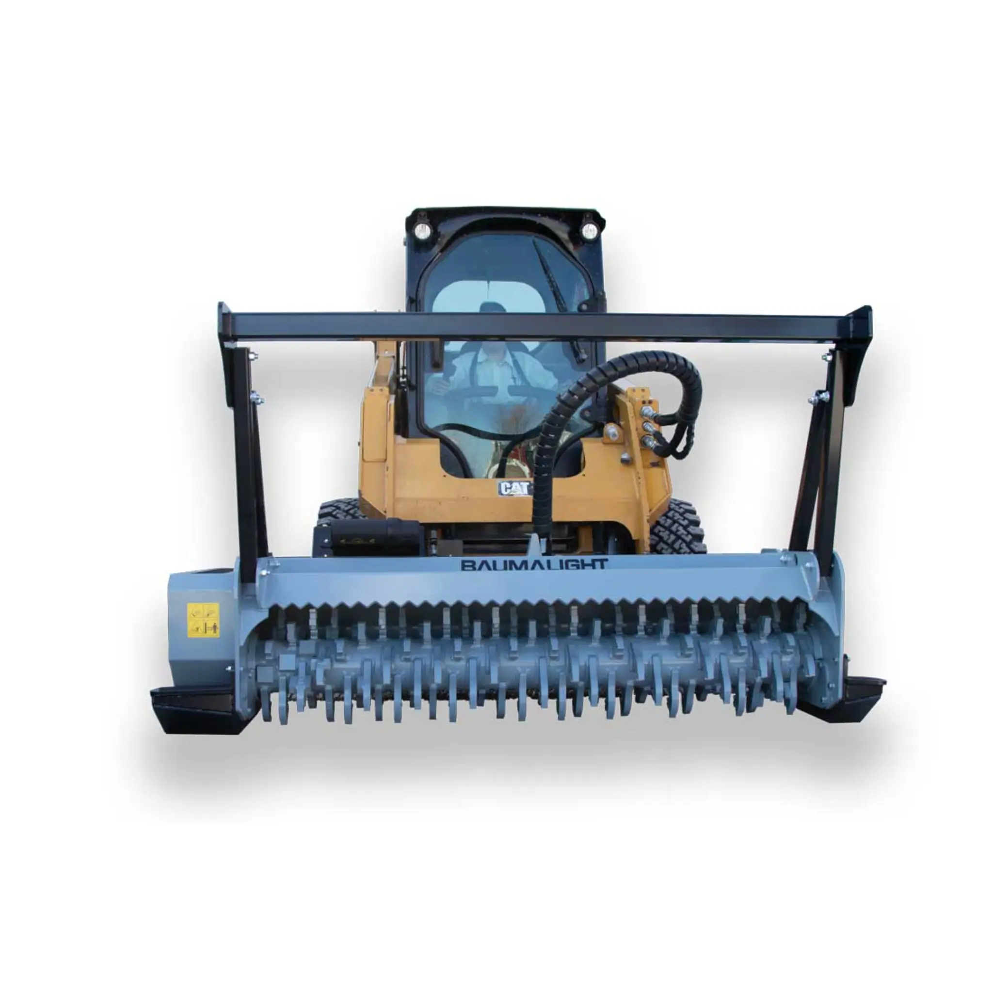 Baumalight Mulcher | MS572 Fixed Tooth Brush Mulcher For Skid Steers - Image 3