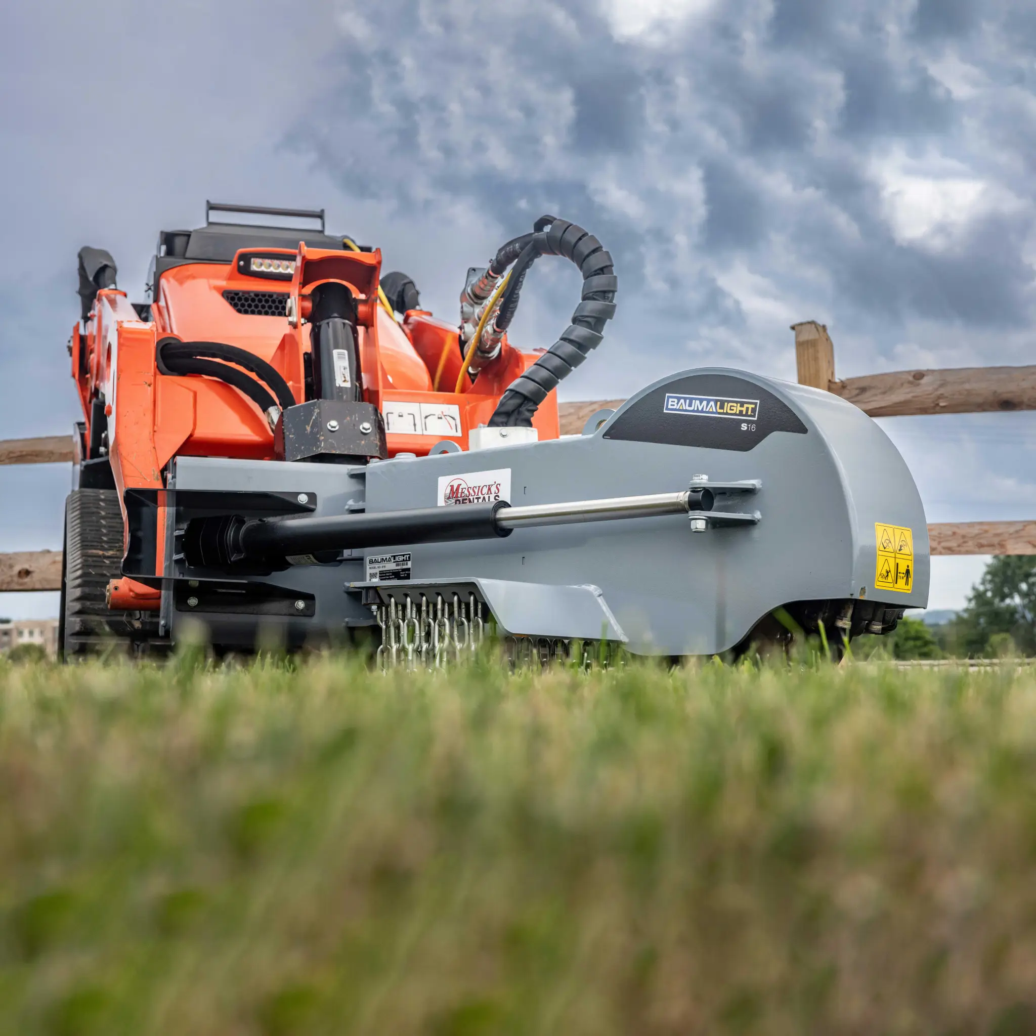 Baumalight | S16 Stump Grinder For Mini Skid Steers - Image 3
