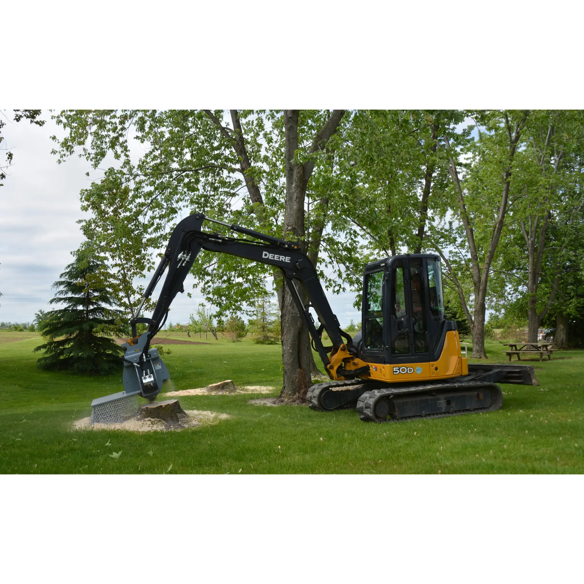Baumalight | S18 Stump Grinder For Mini Excavators - Image 3