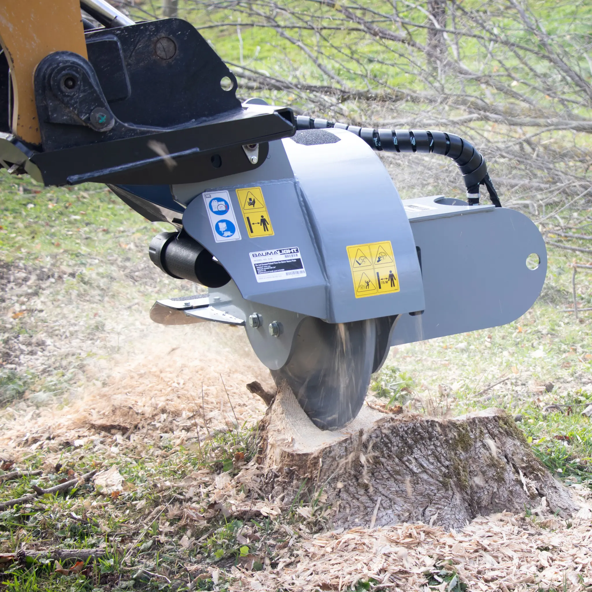 Baumalight S22 Stump Grinder With 12V Swing Actuator - Image 3