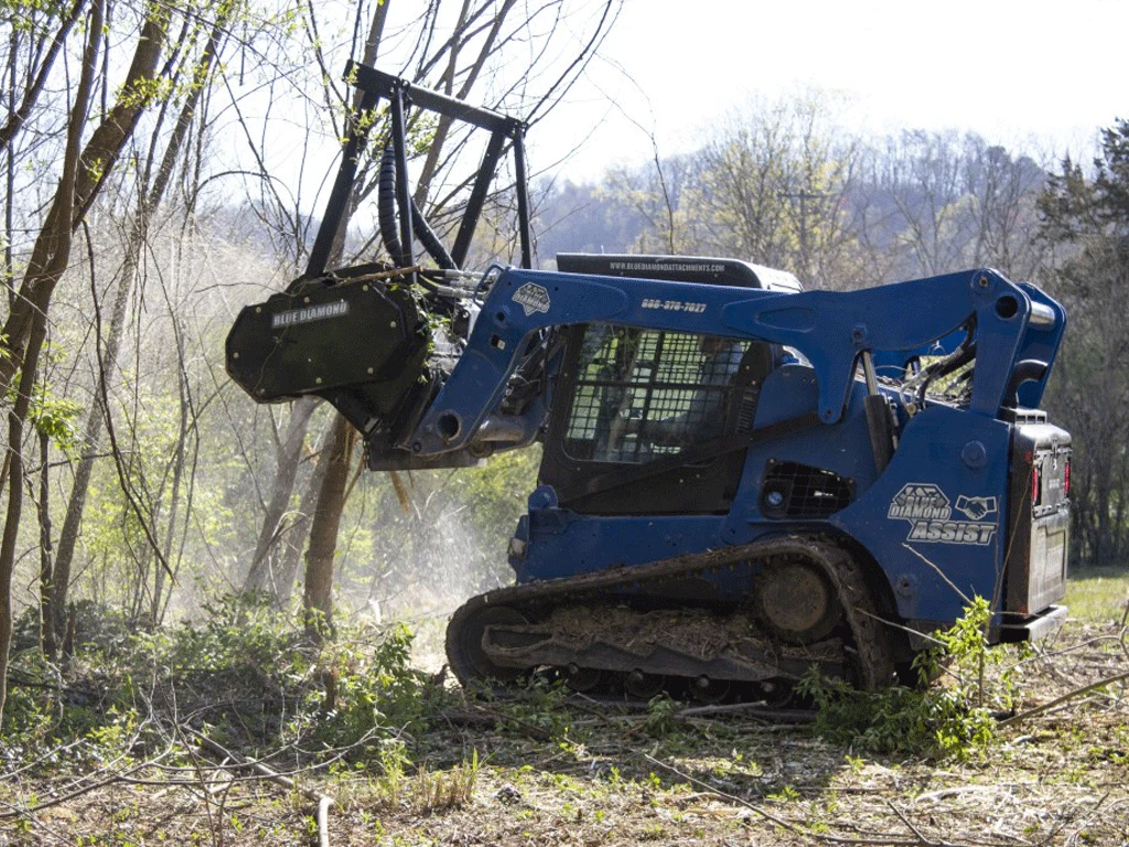 BLUE DIAMOND | Drum Mulcher for Skid Steer - Image 3