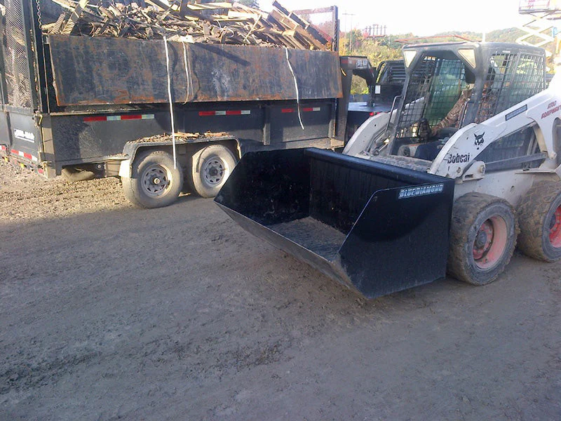 BLUE DIAMOND Dumpster Bucket for Skid Steer - Image 4