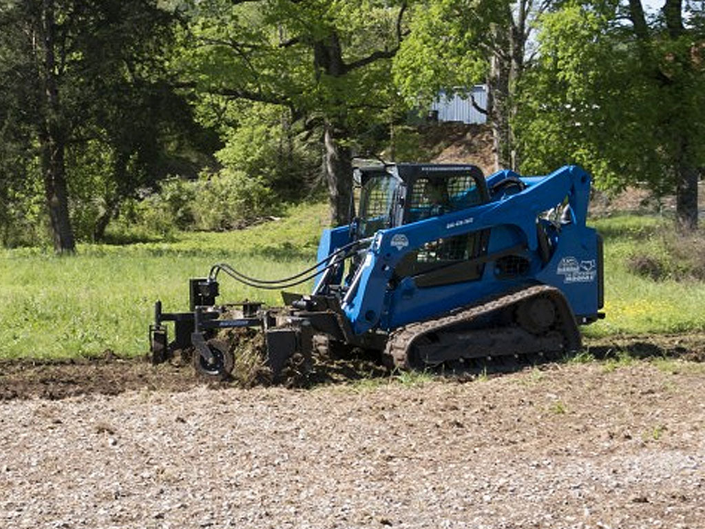 BLUE DIAMOND | EXTREME DUTY POWER RAKE FOR SKID STEER, MANUAL ANGLE - Image 12