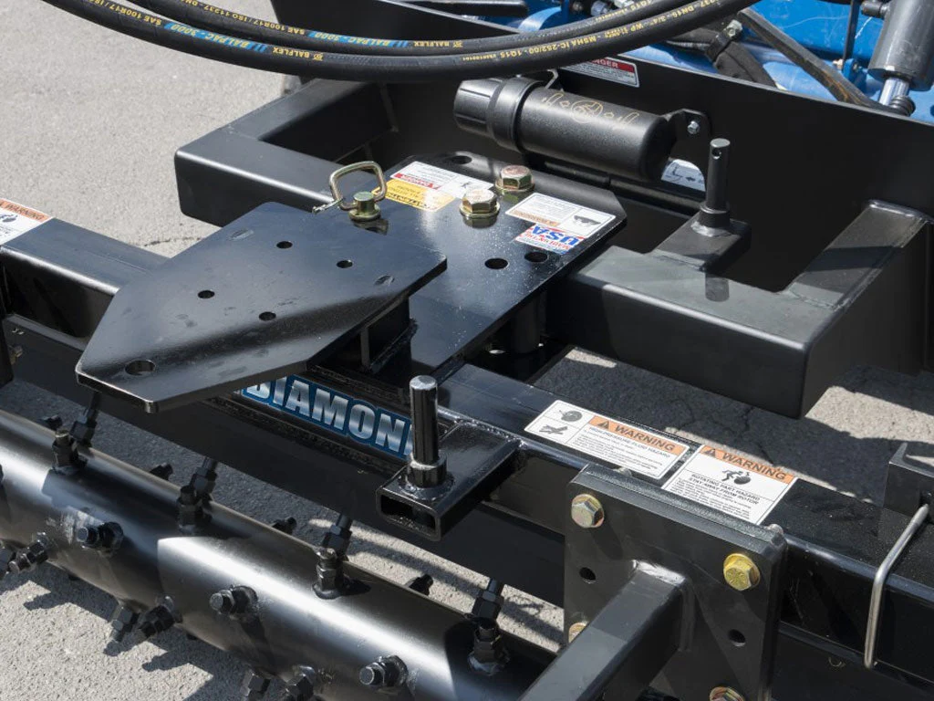 BLUE DIAMOND | EXTREME DUTY POWER RAKE FOR SKID STEER, MANUAL ANGLE - Image 7