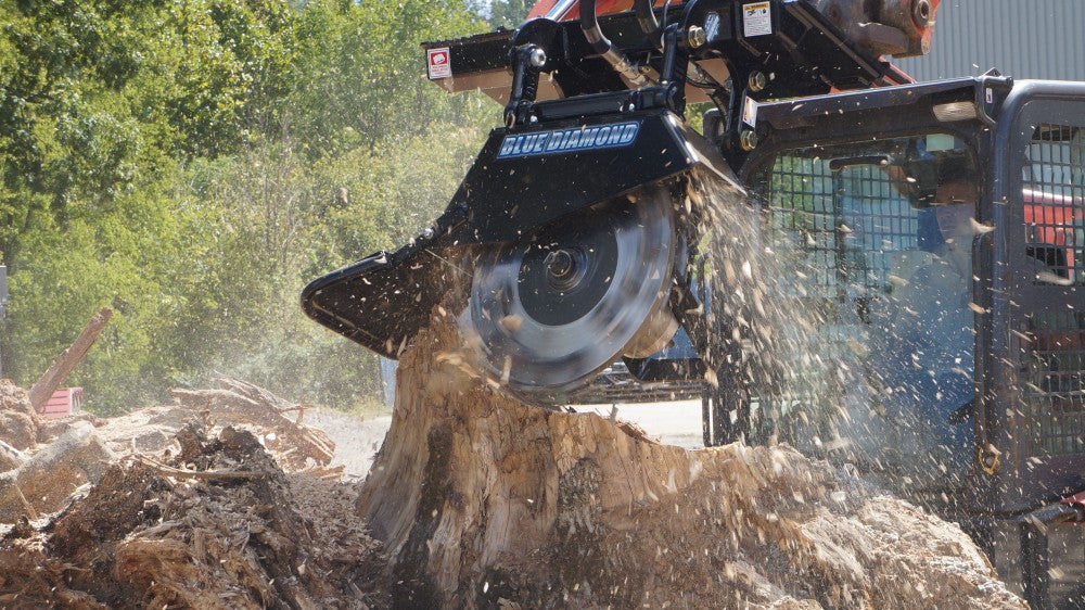 BLUE DIAMOND Extreme Duty Stump Grinder for Skid Steer - Image 5
