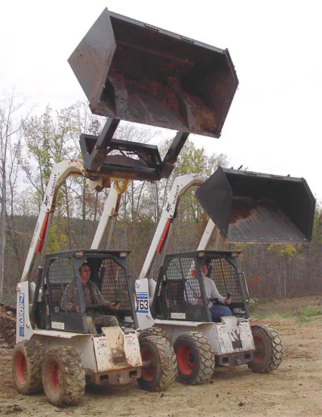 BLUE DIAMOND Front Dump Bucket for Skid Steer - Image 3