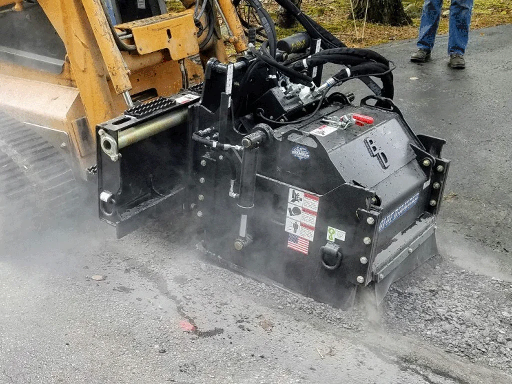 BLUE DIAMOND High Flow Cold Planer for Skid Steer 40′′ to 48′′ wide - Image 10