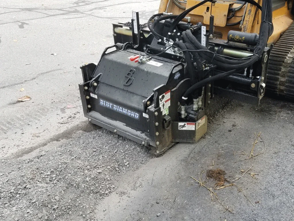 BLUE DIAMOND High Flow Cold Planer for Skid Steer 40′′ to 48′′ wide - Image 11