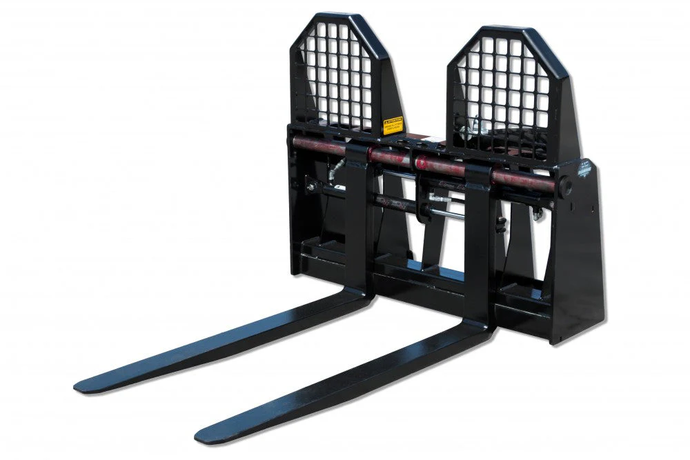 BLUE DIAMOND | Hydraulic Adjusting Pallet Forks for Skid Steer - Image 5