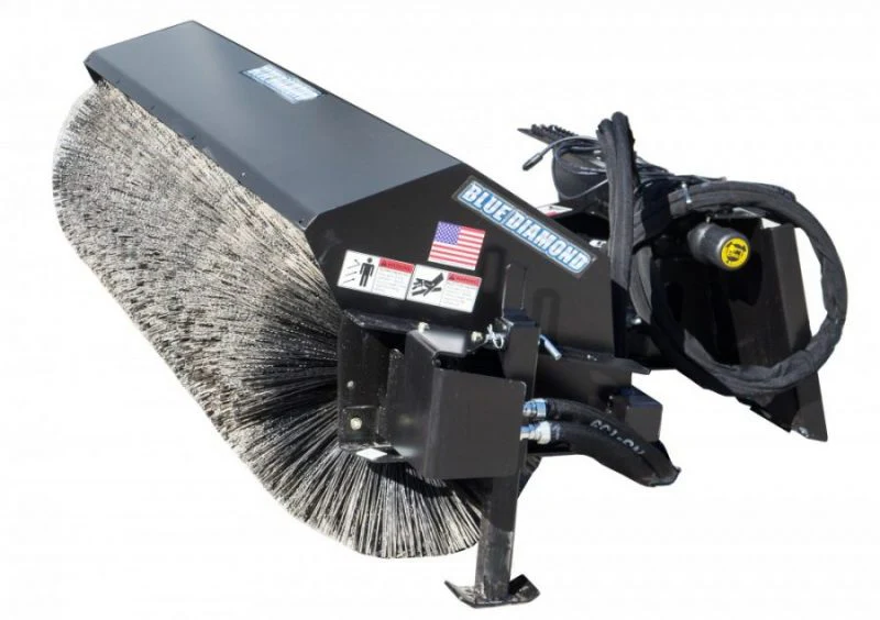 BLUE DIAMOND | HYDRAULIC ANGLE BROOM FOR TRACTOR - HEAVY DUTY SERIES 2