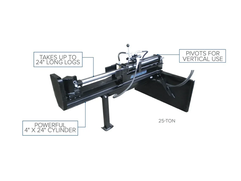 BLUE DIAMOND Log Splitter for Skid Steer - Image 2