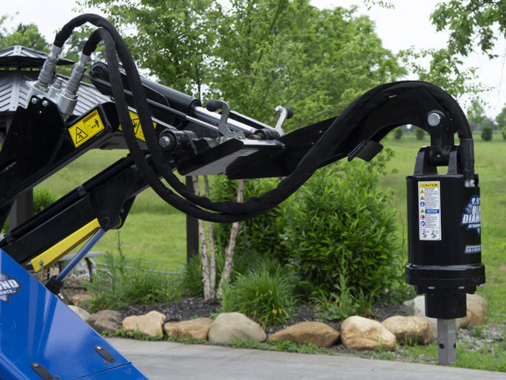 BLUE DIAMOND Mini Auger Drive for Mini Skid Steer - Image 3