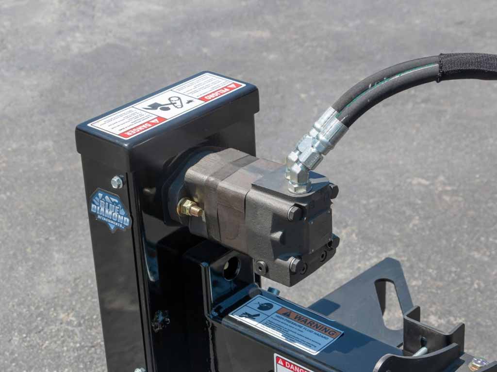 BLUE DIAMOND Power Rake for Mini Skid Steer - Image 11