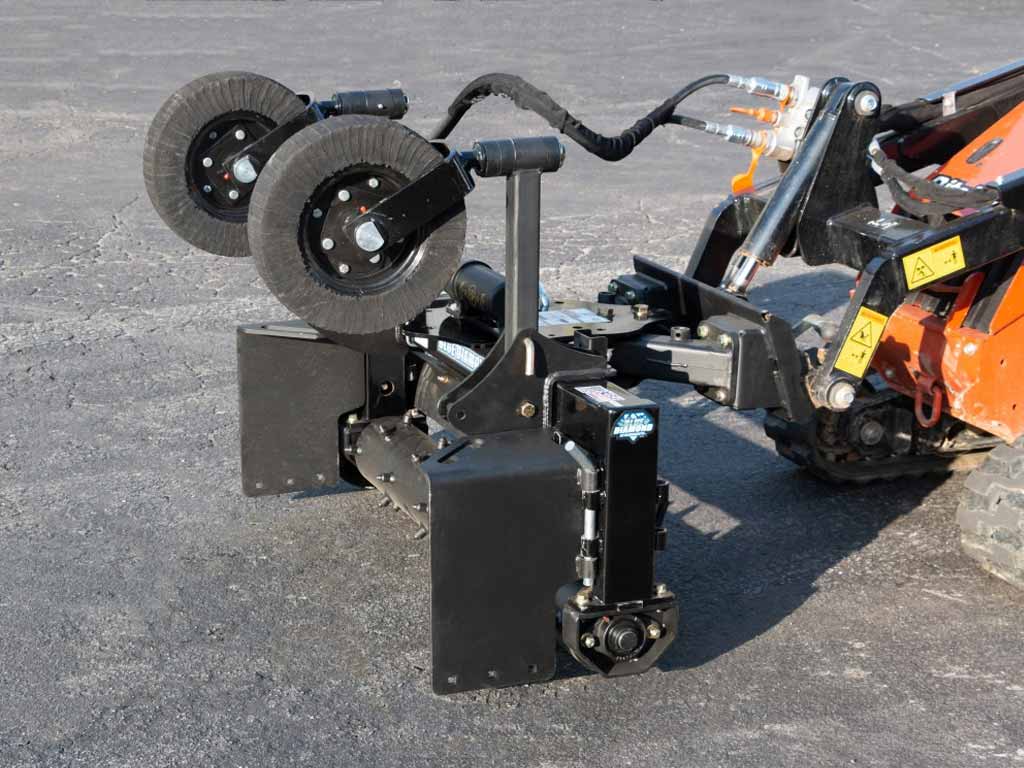 BLUE DIAMOND Power Rake for Mini Skid Steer - Image 4