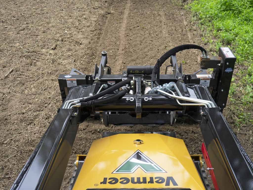 BLUE DIAMOND Power Rake for Mini Skid Steer - Image 5