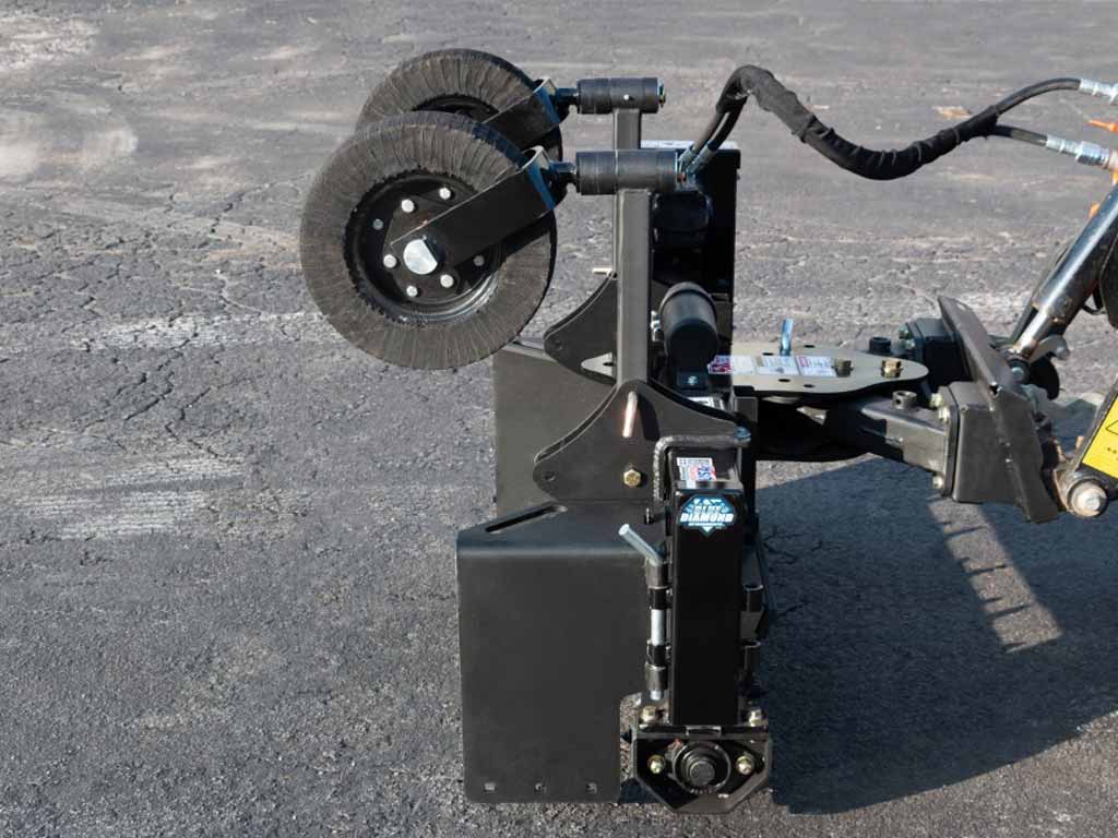 BLUE DIAMOND Power Rake for Mini Skid Steer - Image 6