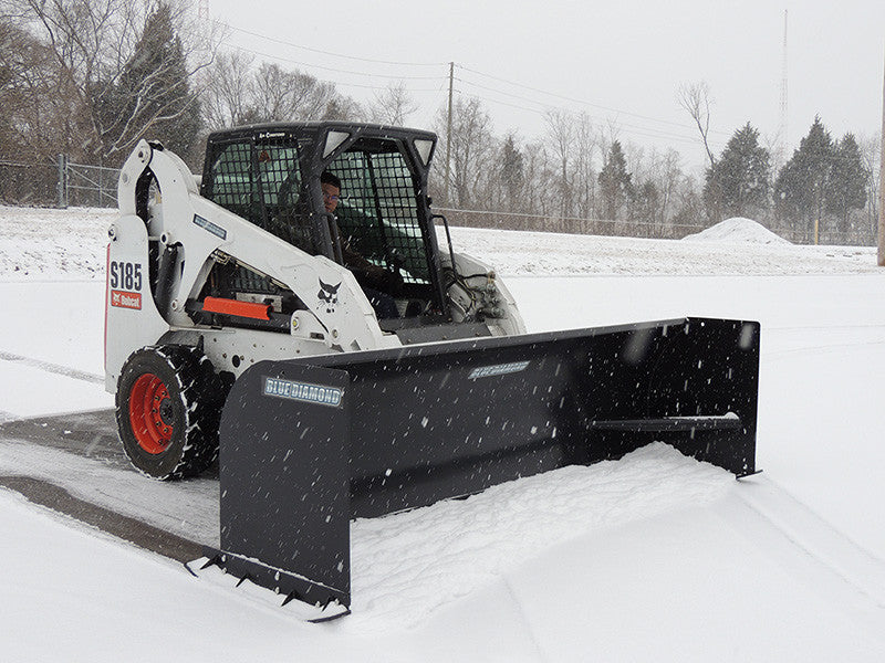 BLUE DIAMOND | Snow Pusher for Skid Steer - Heavy & Standard Duty - Image 11