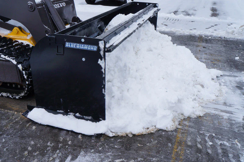 BLUE DIAMOND | Snow Pusher for Skid Steer - Heavy & Standard Duty - Image 5
