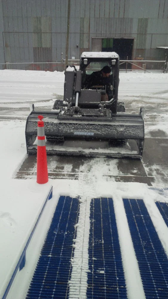BLUE DIAMOND | Snow Pusher for Skid Steer - Heavy & Standard Duty - Image 7