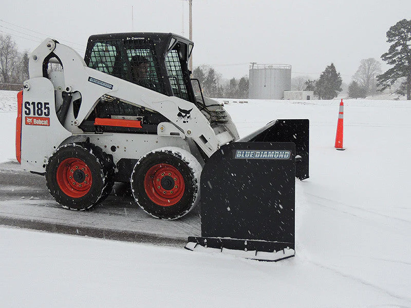 BLUE DIAMOND | Snow Pusher for Skid Steer - Heavy & Standard Duty - Image 8