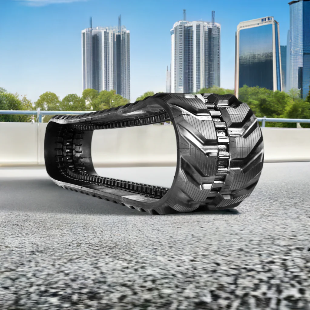 Bobcat 331 Rubber Track 300x52.5Nx80 ( 12" ) Directional Block Pattern - Image 3