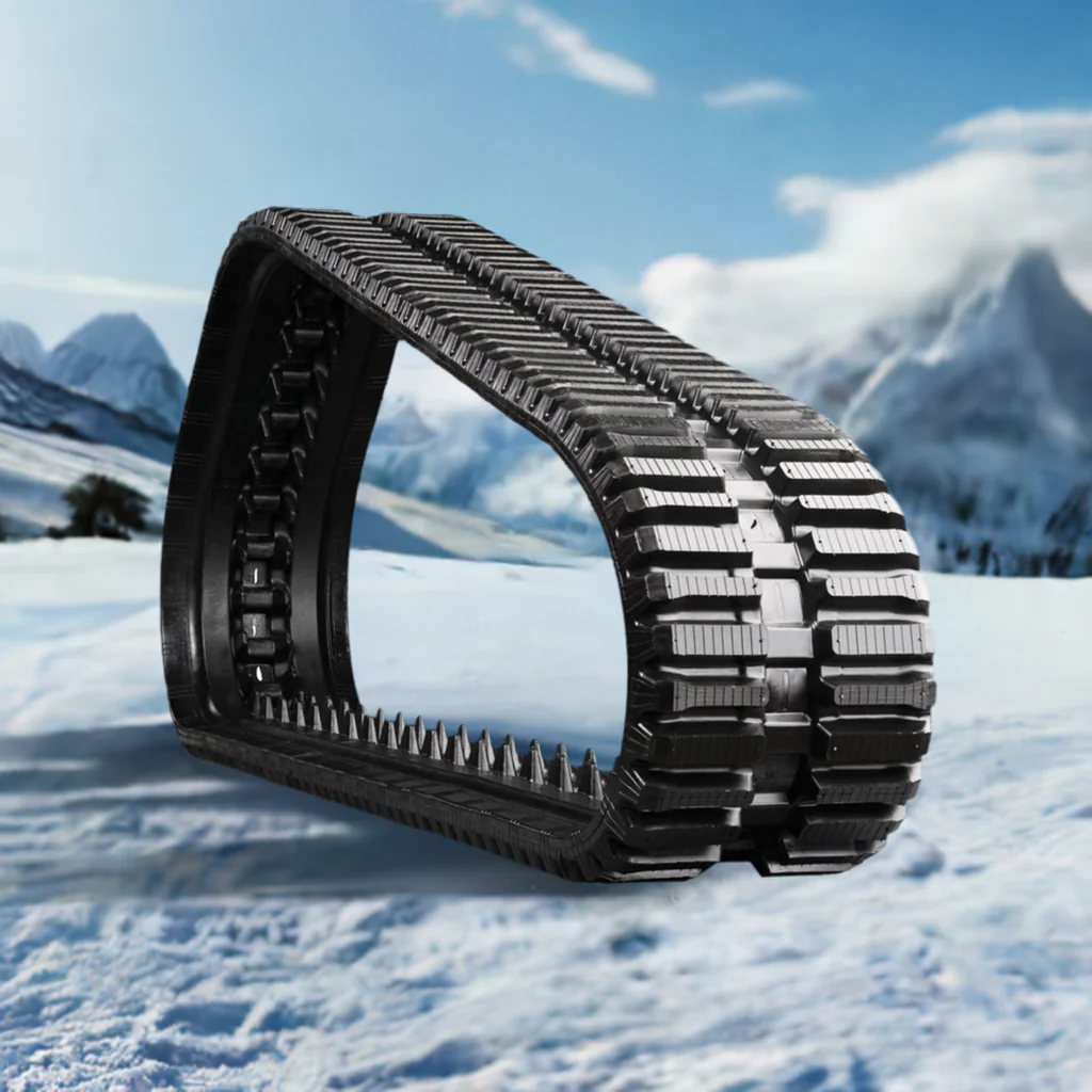 Bobcat 444 Rubber Track 500x92x78 ( 20" ) Straight Bar Pattern - Image 4