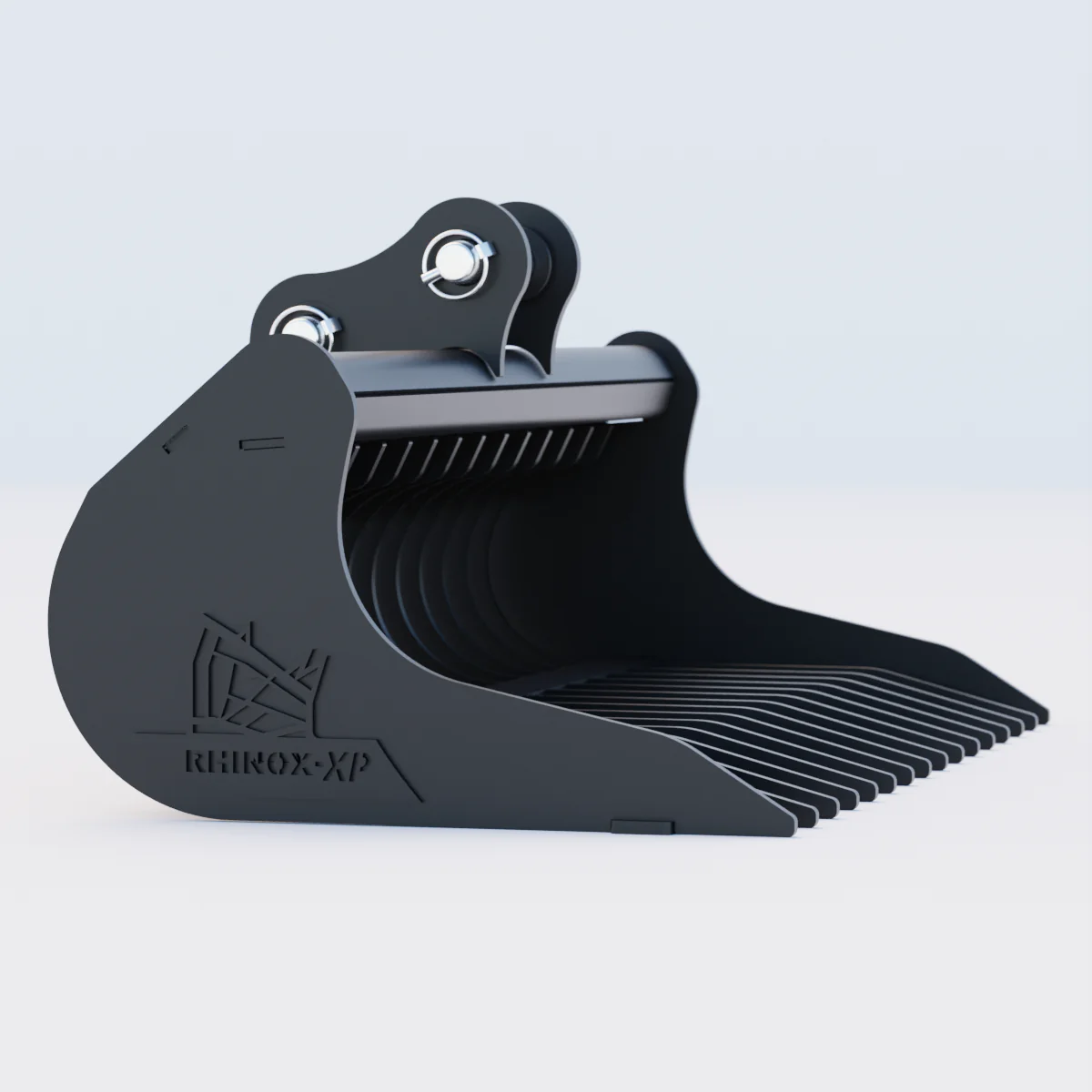 Bobcat E20 Rake Riddle Bucket 36" / 900mm - Image 2