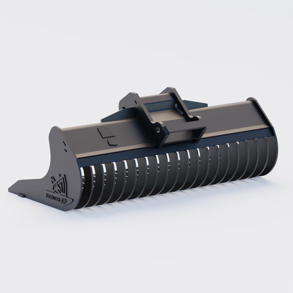 Bobcat E26 X-CHANGE Rake Riddle Bucket 48" / 1200mm - Image 3