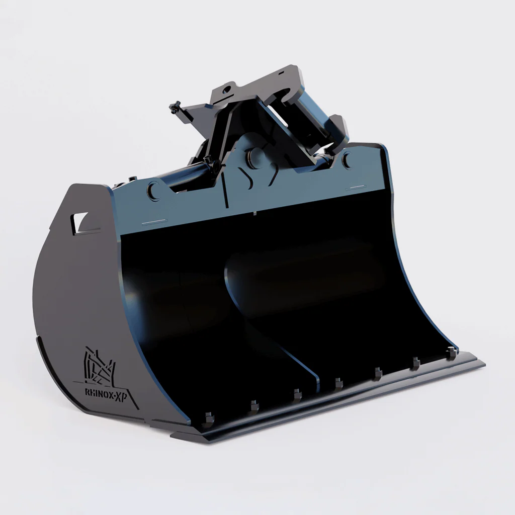 Bobcat E55 X-CHANGE Tilt Grading Bucket - 48" / 1200mm