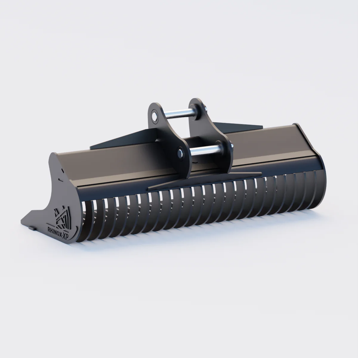 Bobcat E80 Rake Riddle Bucket 60" / 1500mm - Image 3