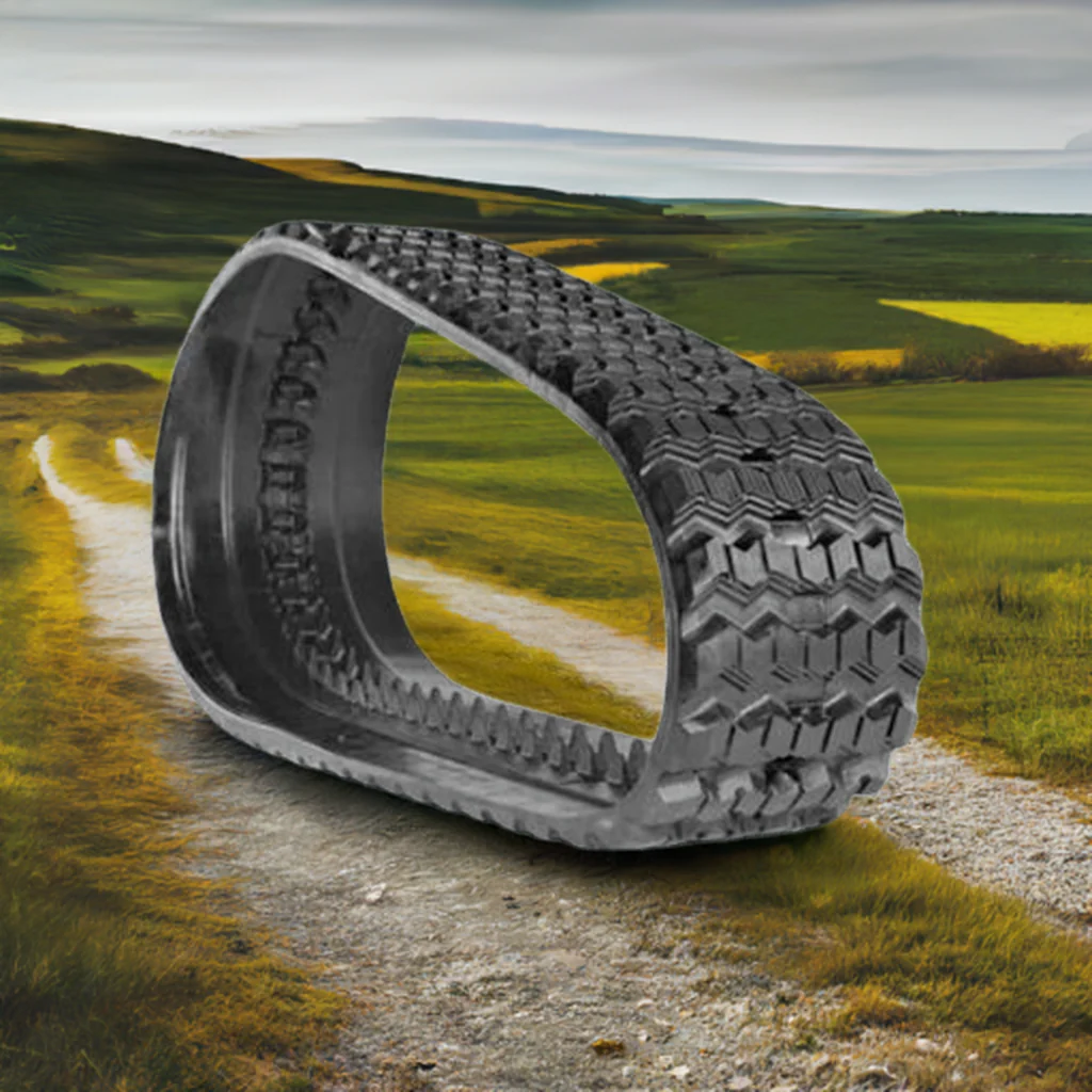 Bobcat T590 Rubber Track 400x86x49 ( 16" ) Zig Zag Pattern - Image 8
