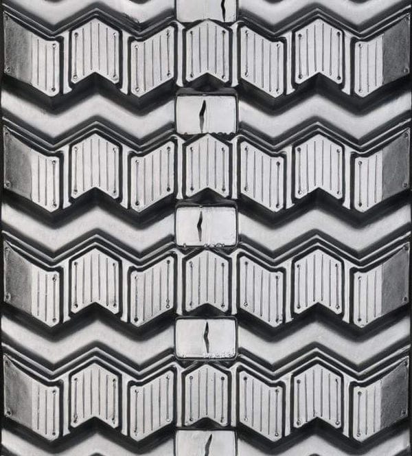 Bobcat T66 Rubber Track 400x86x50 ( 16" ) Zig Zag Pattern - Image 12