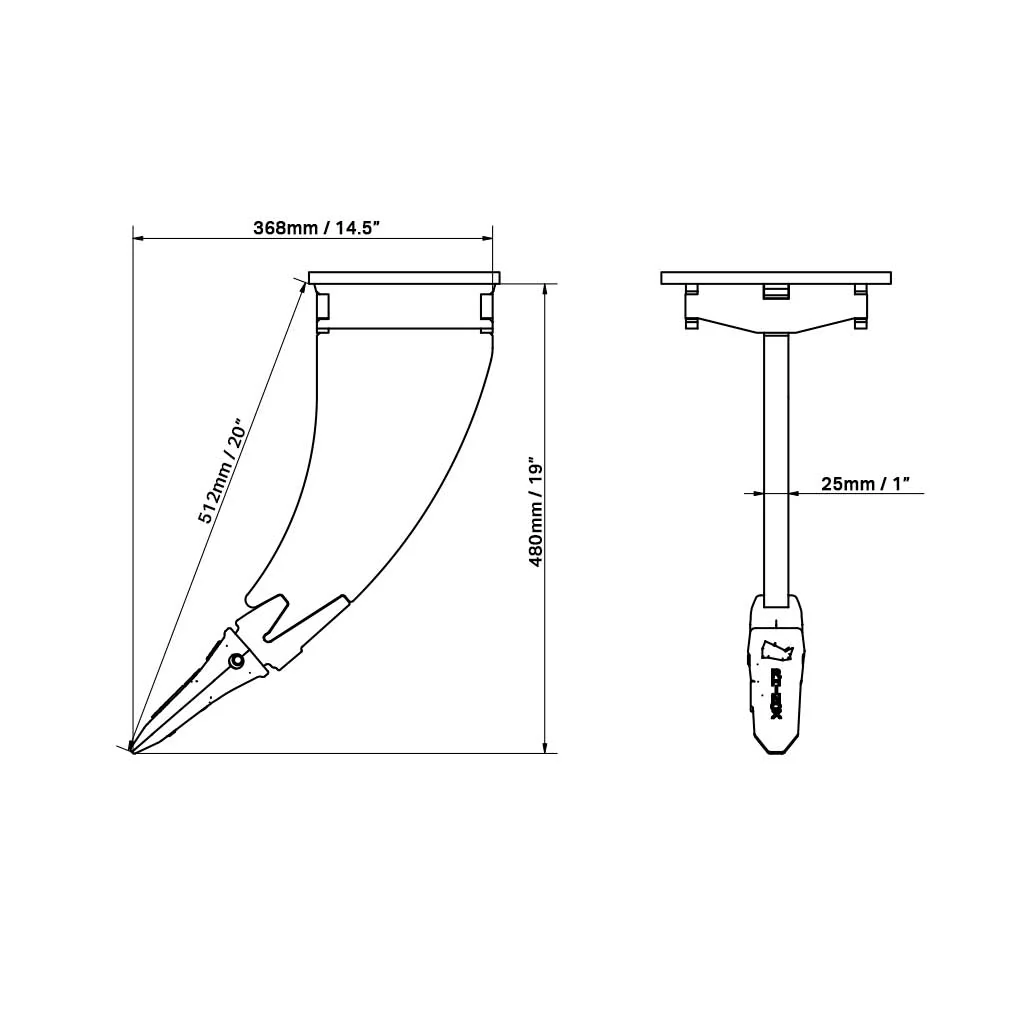Bobcat X320 Ripper Tooth / Hook - Image 2