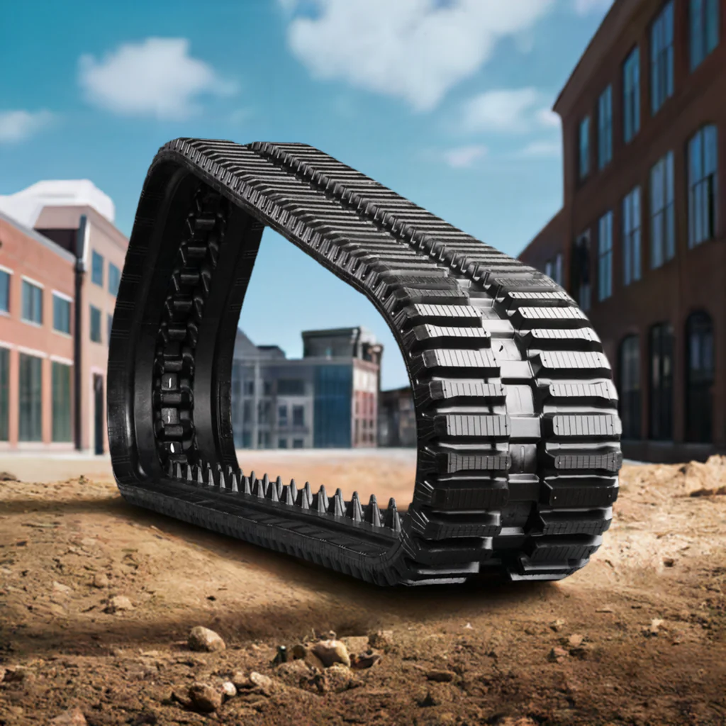 CAT 247B2 Rubber Track 381x101.6x42 ( 15" ) Multi Bar Pattern - Image 2