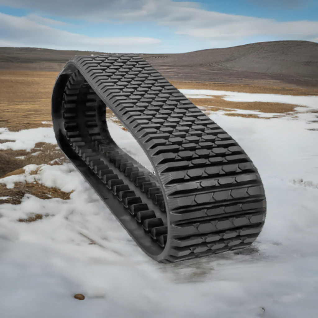 CAT 257 Rubber Track 381x101.6x42 ( 15" ) Multi Bar Pattern - Image 2