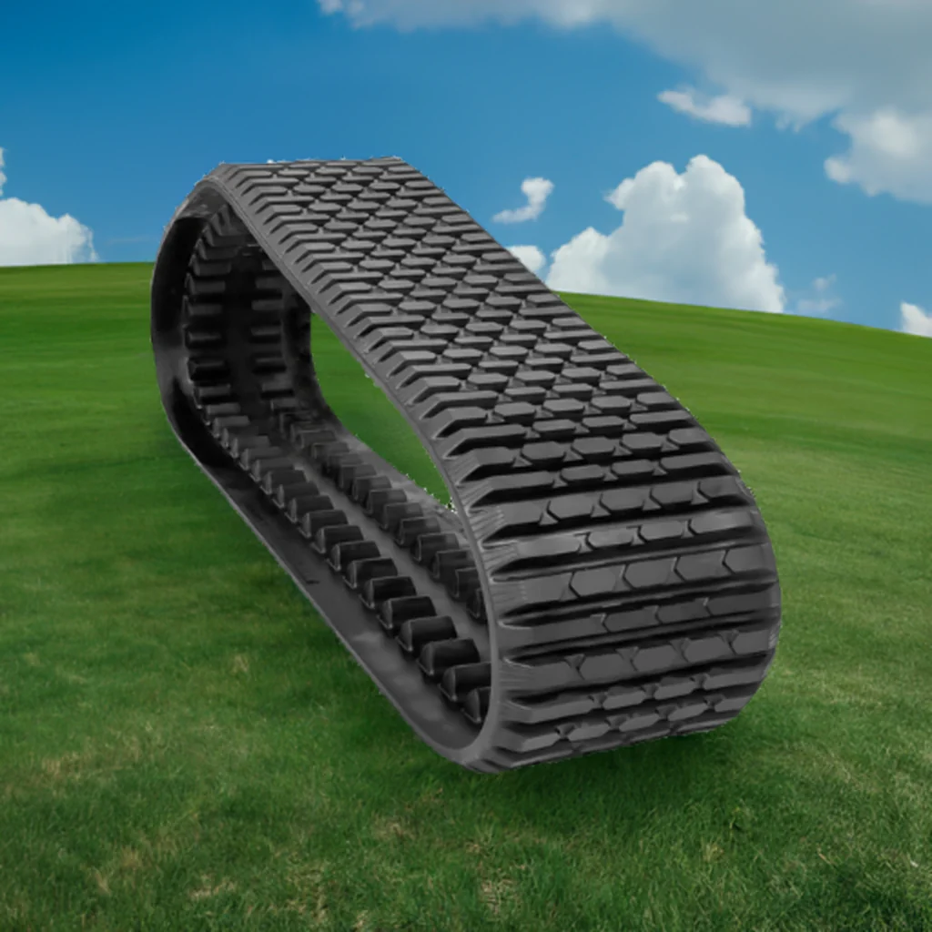 CAT 257 Rubber Track 381x101.6x42 ( 15" ) Multi Bar Pattern - Image 3