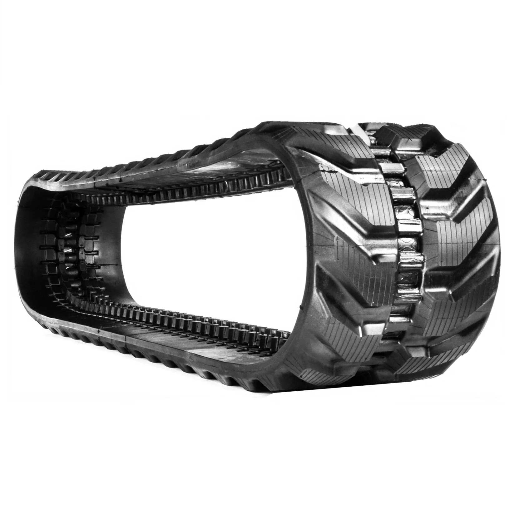 CAT 304E Rubber Track 350x52.5x90 ( 14" ) Directional Block Pattern - Image 7