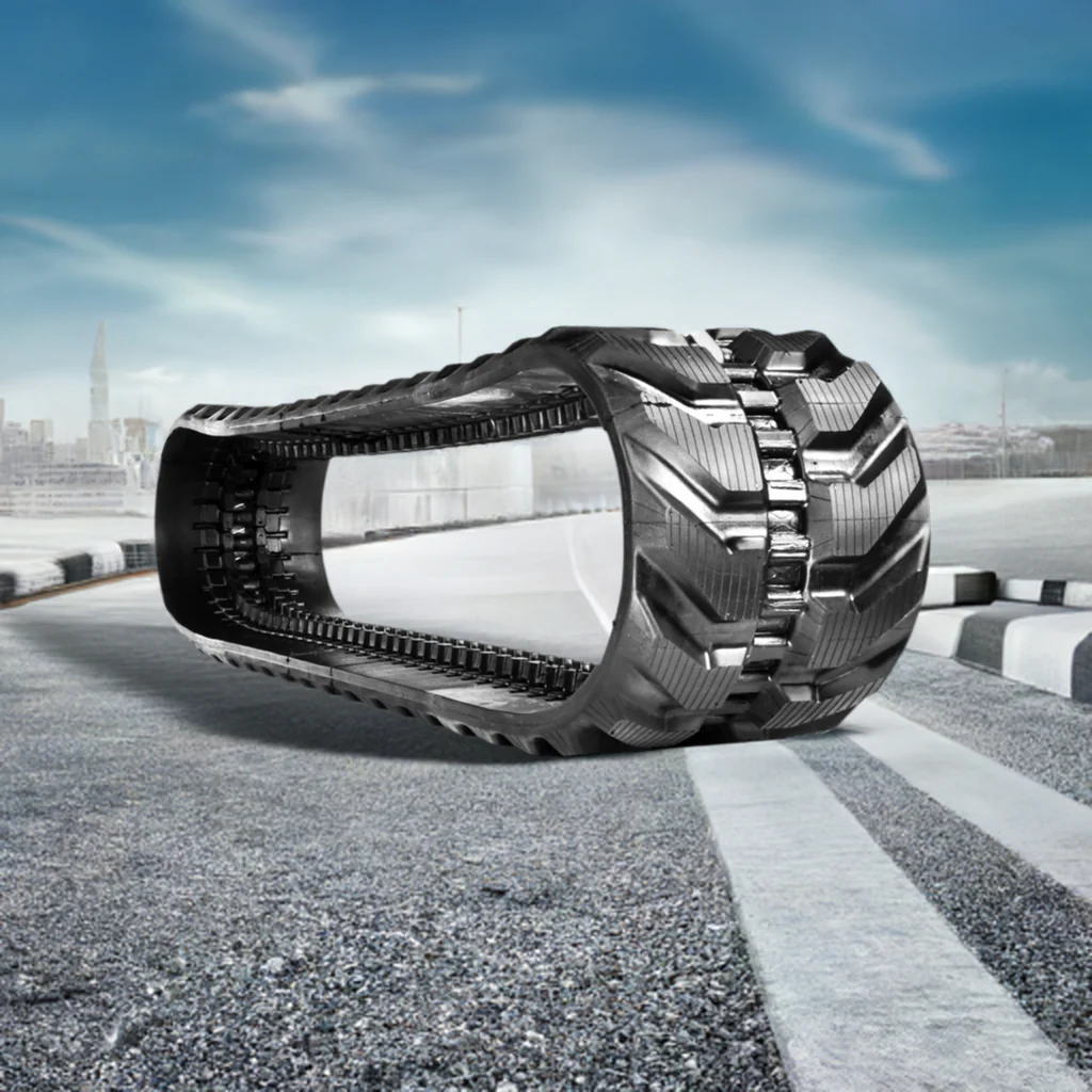 CAT 308E Rubber Track 450x81Nx78 ( 18" ) Directional Block Pattern - Image 4