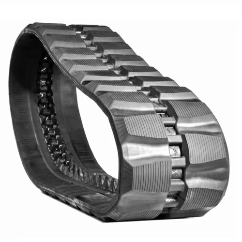 CAT E70 Rubber Track 450x71x82 ( 18" ) Staggered Block Pattern - Image 8