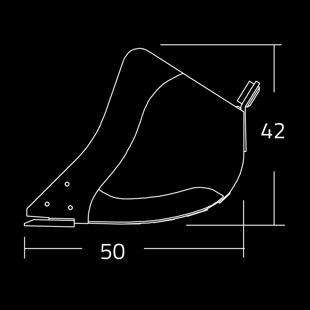 WAIN ROY | Dirt Buckets for Excavators (30,000 - 41,000 lbs.) - Image 4