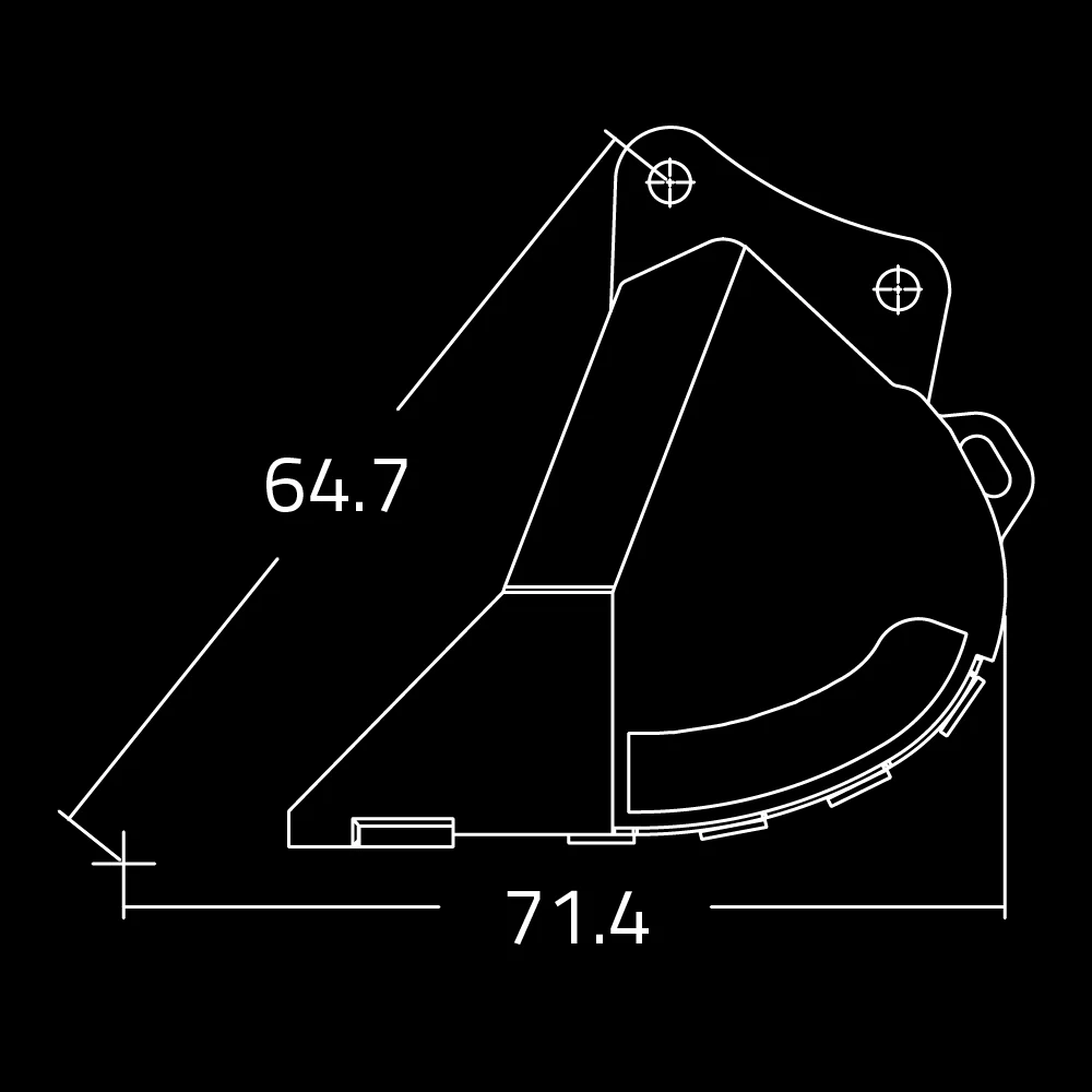 WAIN ROY | Dirt Buckets for Excavators (65,000 - 95,000 lbs.) - Image 6