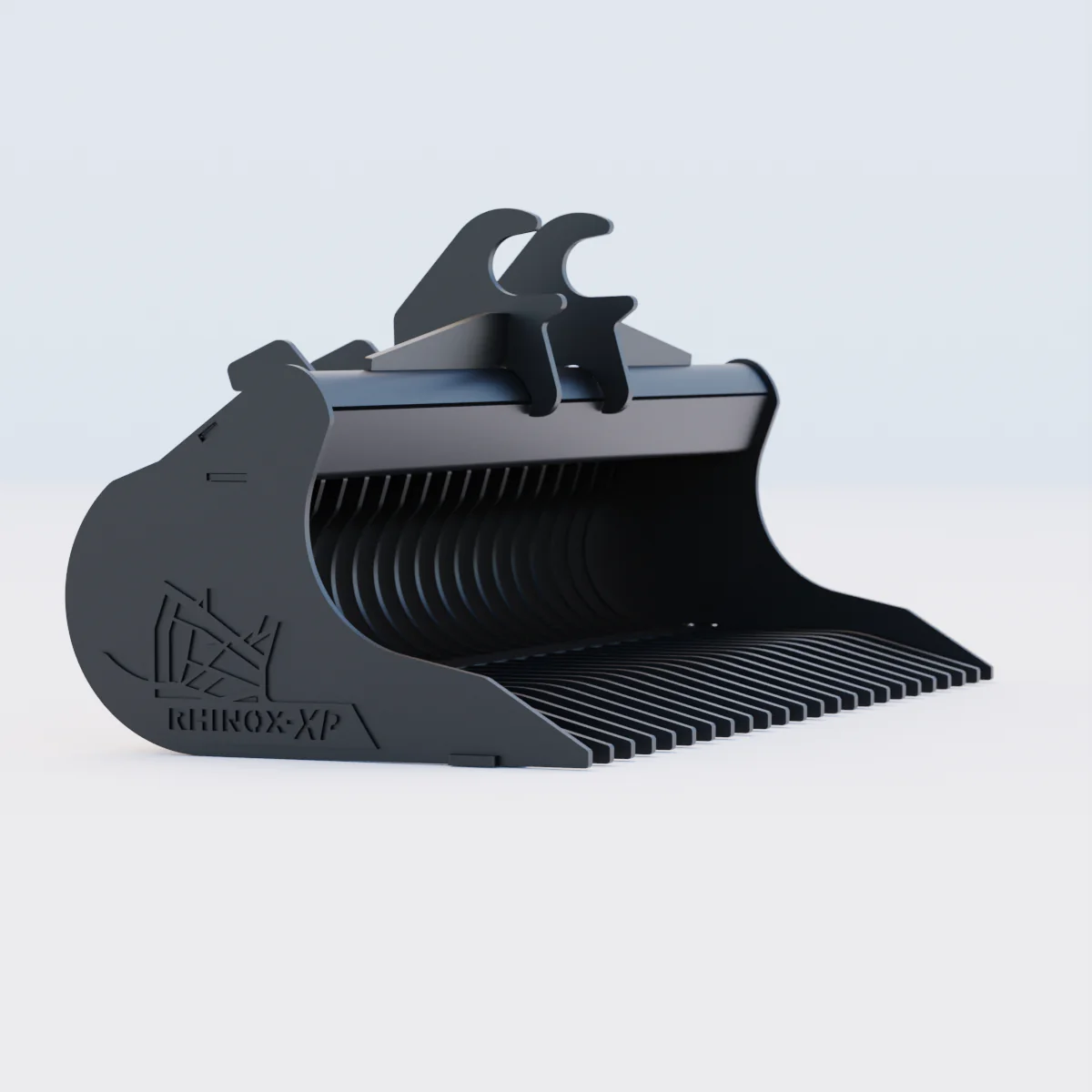 Deere 60P Quick Attach Rake Riddle Bucket 60" / 1500mm - Image 2