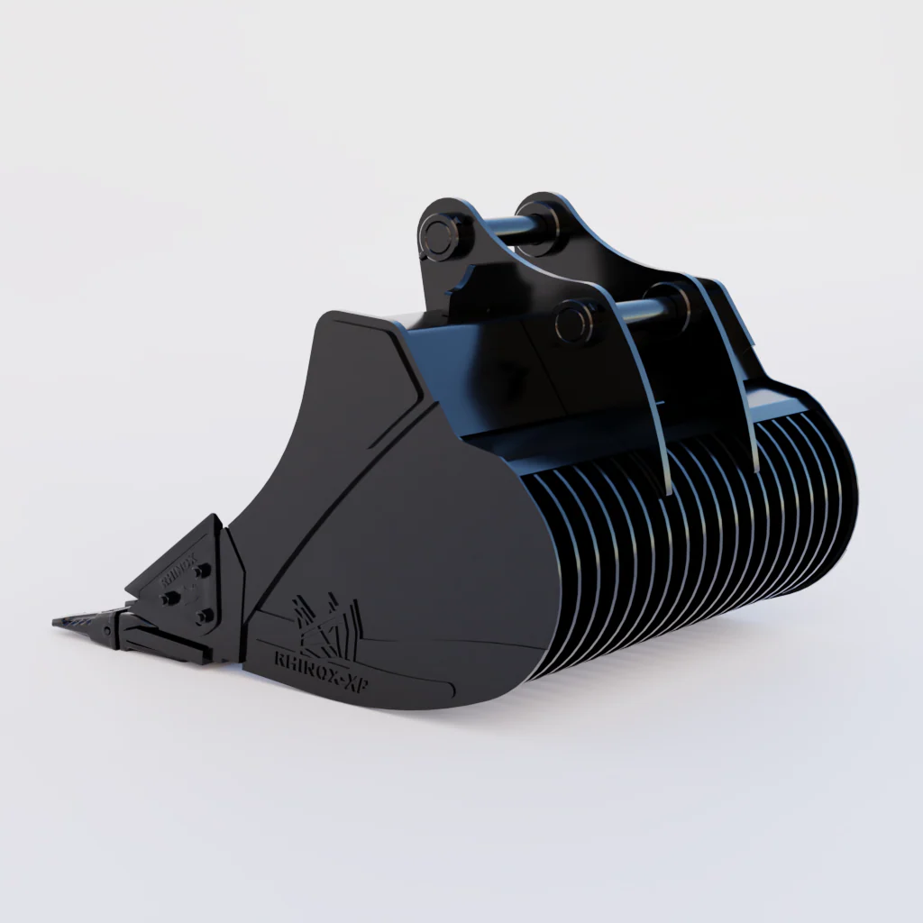 Develon DX255LC-7 Excavator Riddle / Skeleton Bucket - 60" Heavy Duty - Image 2