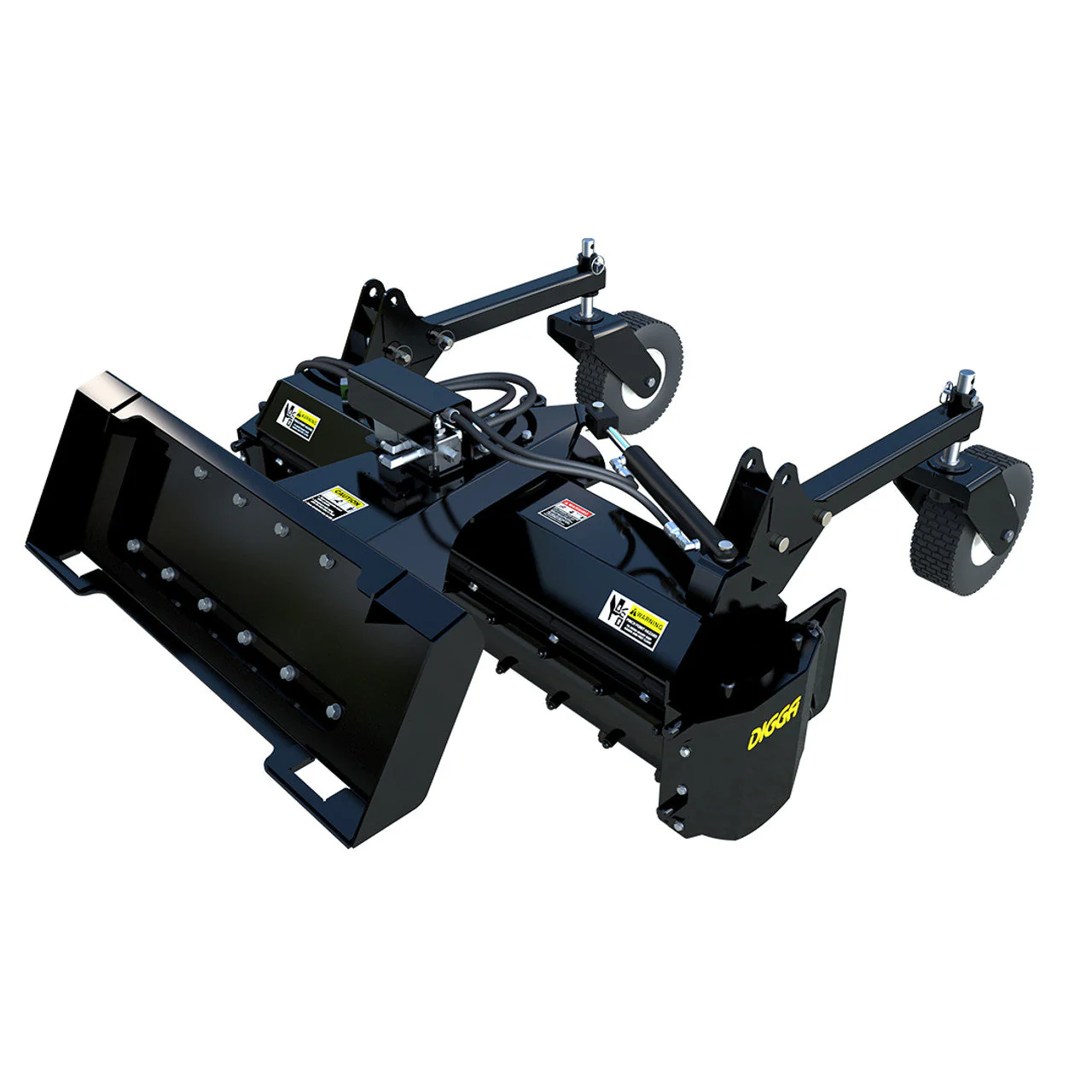 Digga Mini Skid Steer Loader Soil Conditioner Power Rake - Image 7