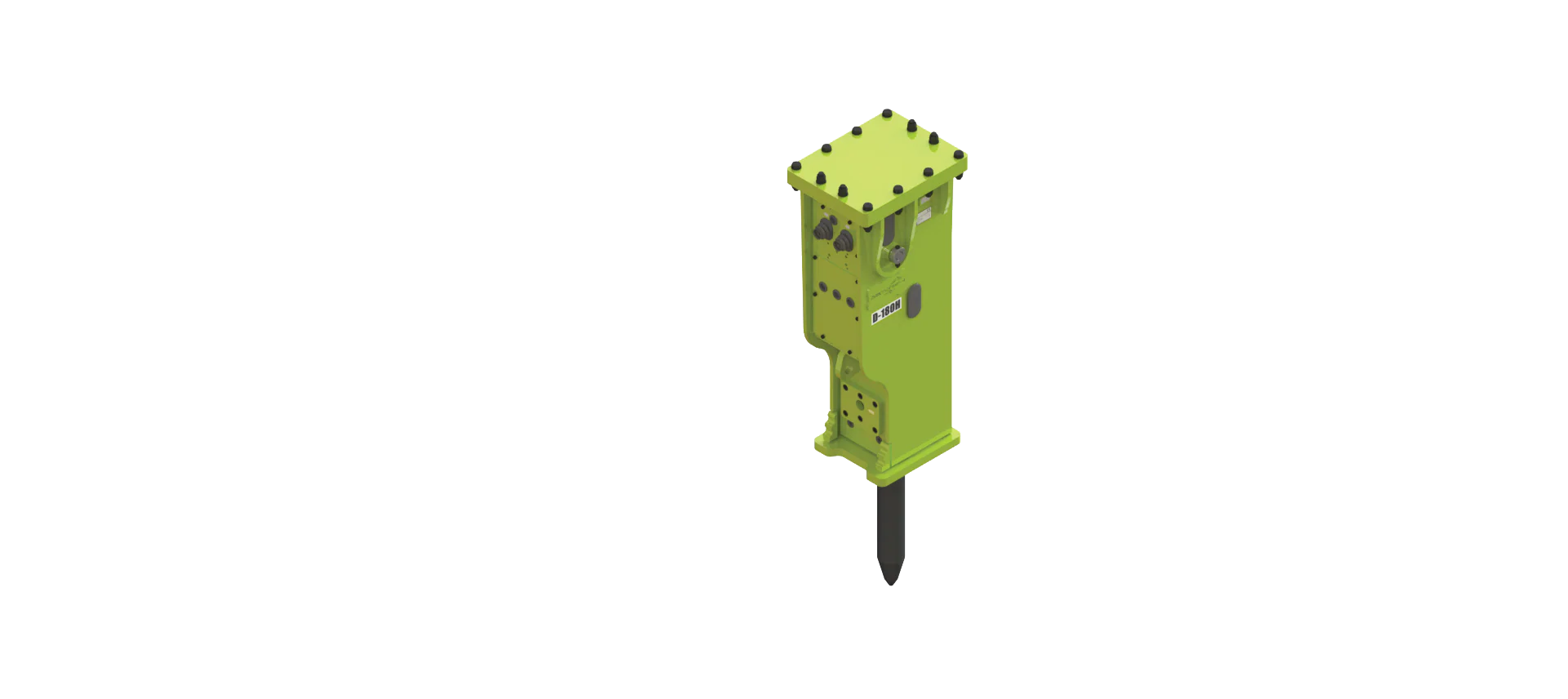 DRKhorse Hammer For Excavator | D-Series Breaker - Image 3