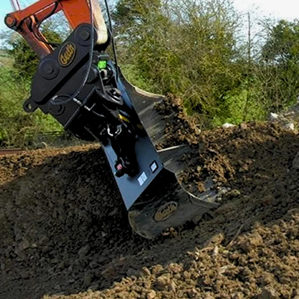Geith Hydraulic Angle Excavator Tilt Bucket (Dual Ram) - Image 4