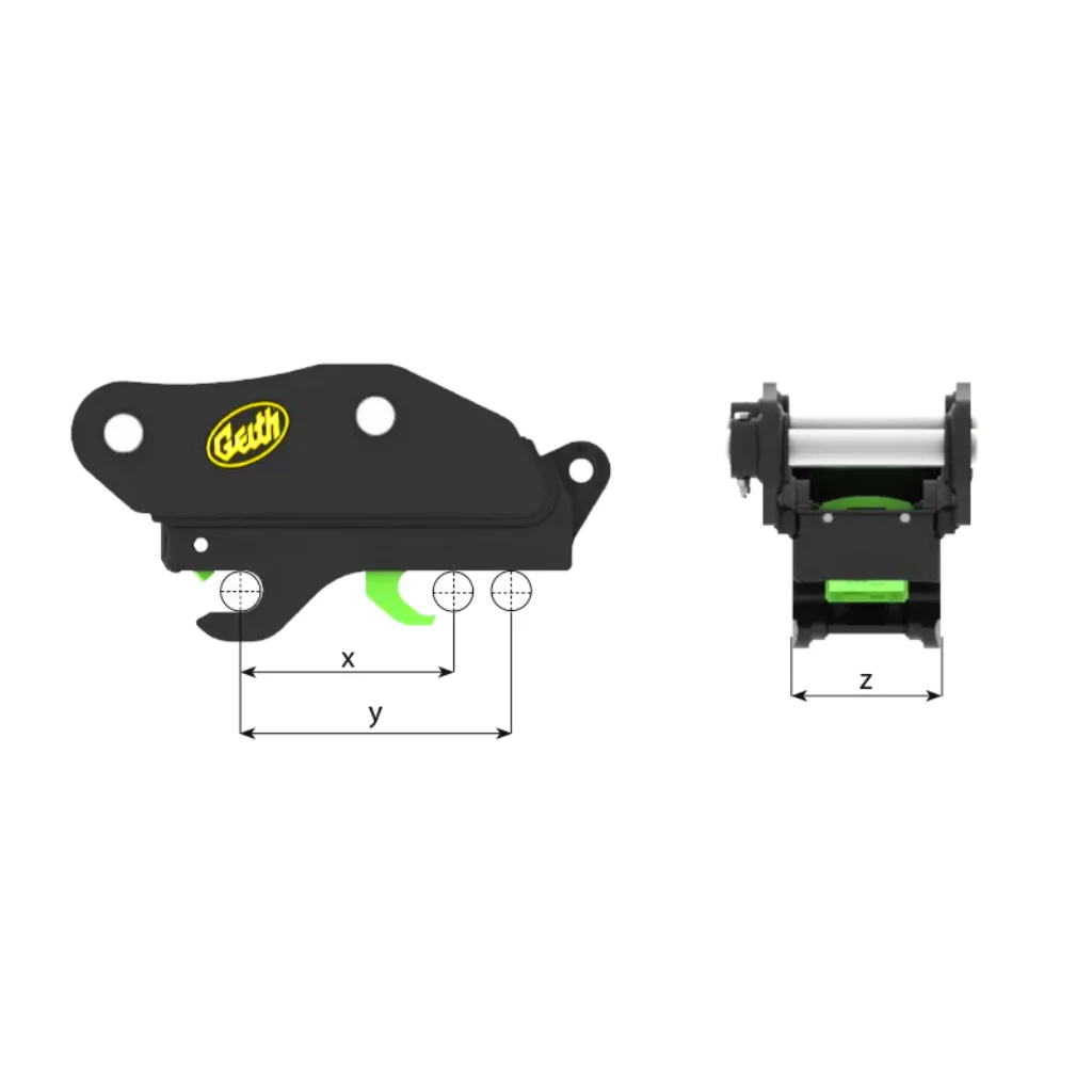 Geith Excavator Hydraulic Quick Coupler - Image 6